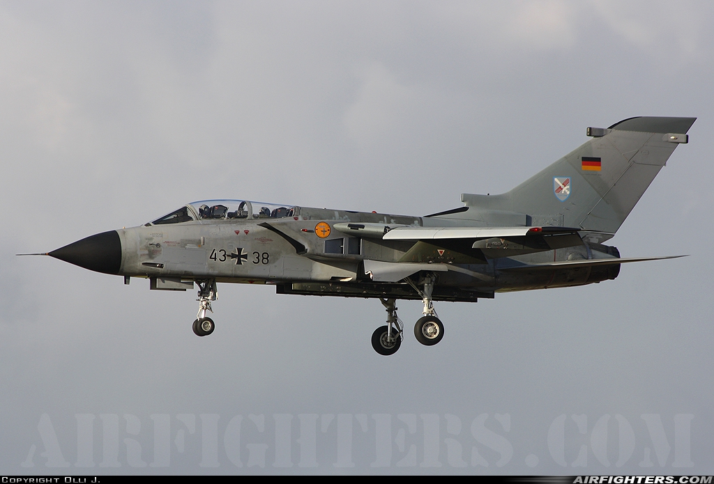Germany - Air Force Panavia Tornado IDS 43+38 at Norvenich (ETNN), Germany