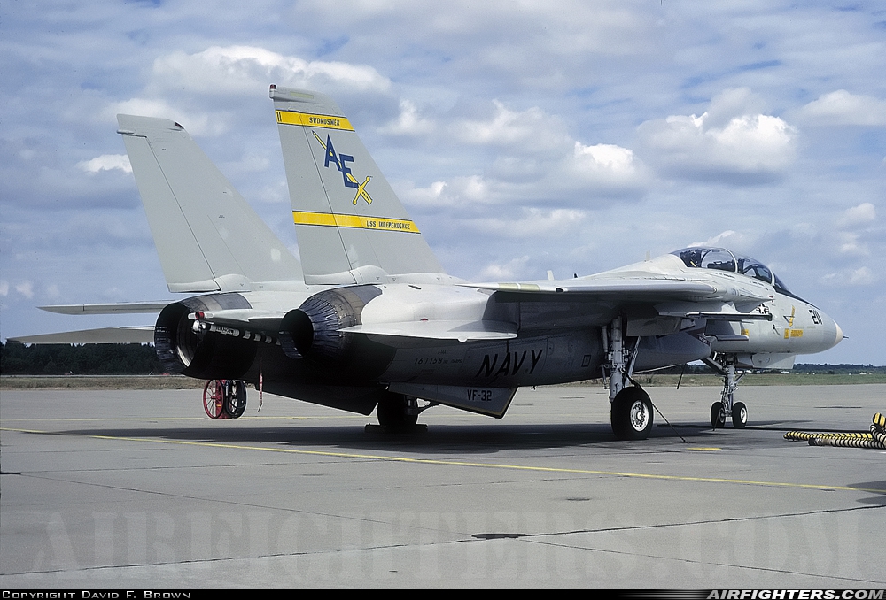 USA - Navy Grumman F-14A Tomcat 161158 at Virginia Beach - Oceana NAS / Apollo Soucek Field (NTU / KNTU), USA