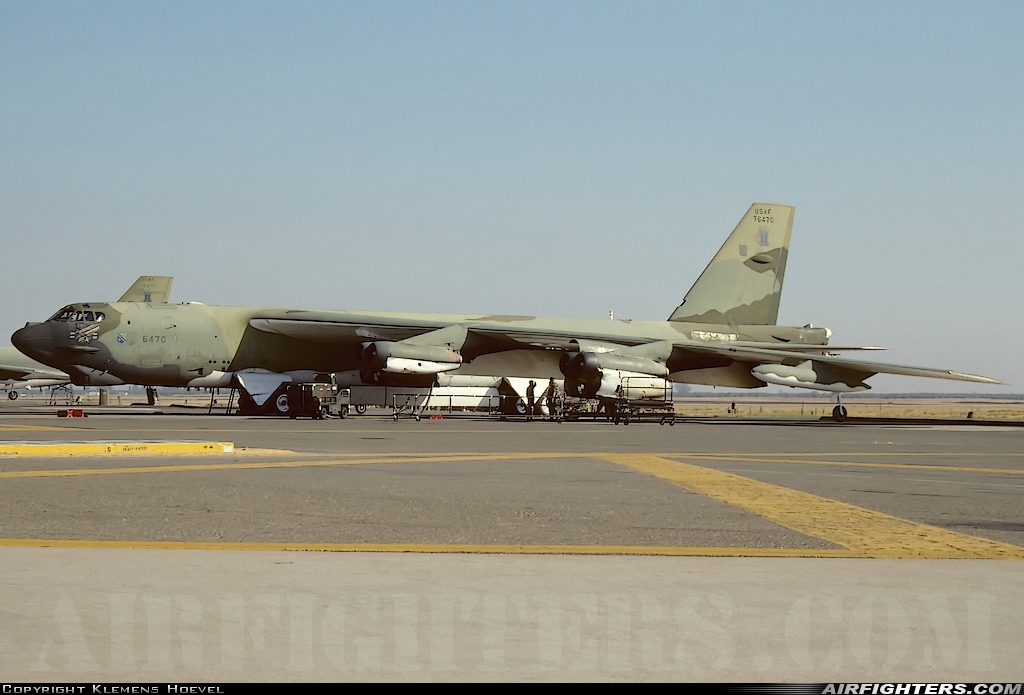USA - Air Force Boeing B-52G Stratofortress 57-6470 at Atwater (Merced) - Castle (AFB) (MER / KMER), USA