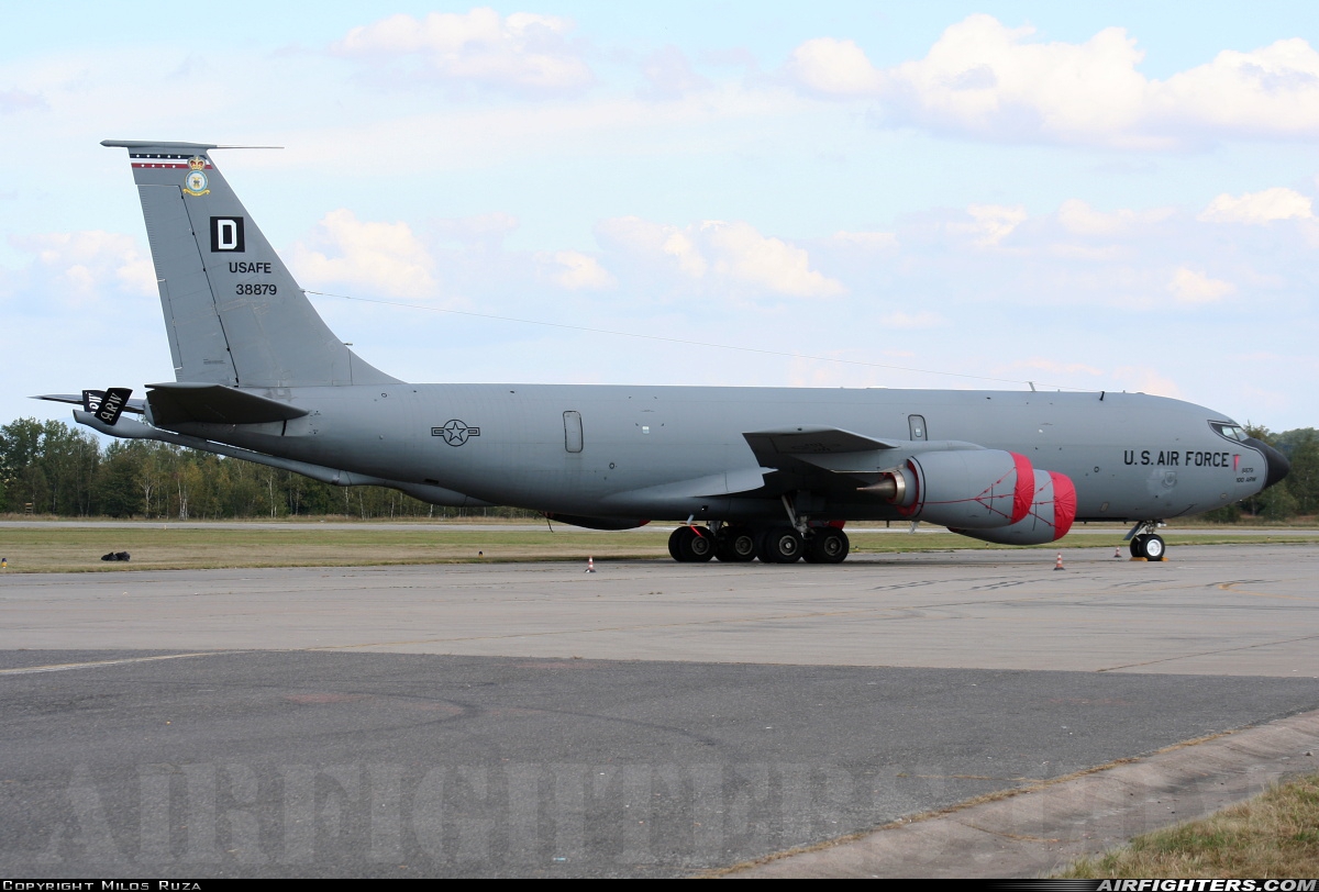 USA - Air Force Boeing KC-135R Stratotanker (717-148) 63-8879 at Hradec Kralove (LKHK), Czech Republic