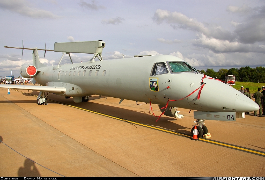 Brazil - Air Force Embraer EMB-145SA (E-99) 6704 at Fairford (FFD / EGVA), UK