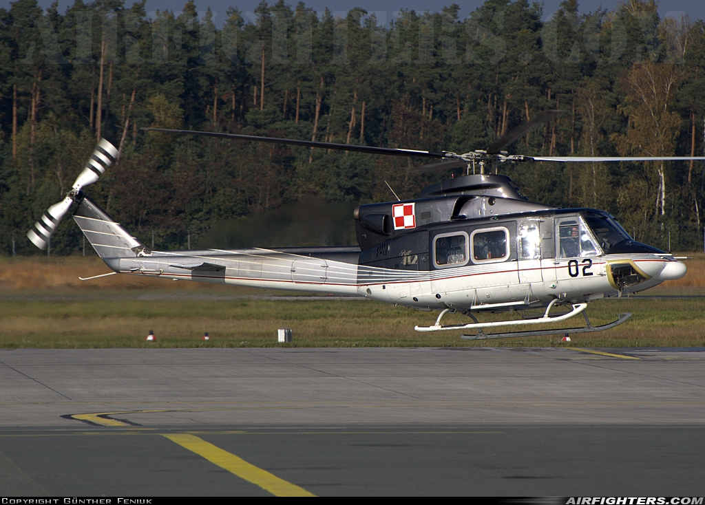 Poland - Air Force Bell 412HP 02 at Nuremberg (NUE / EDDN), Germany