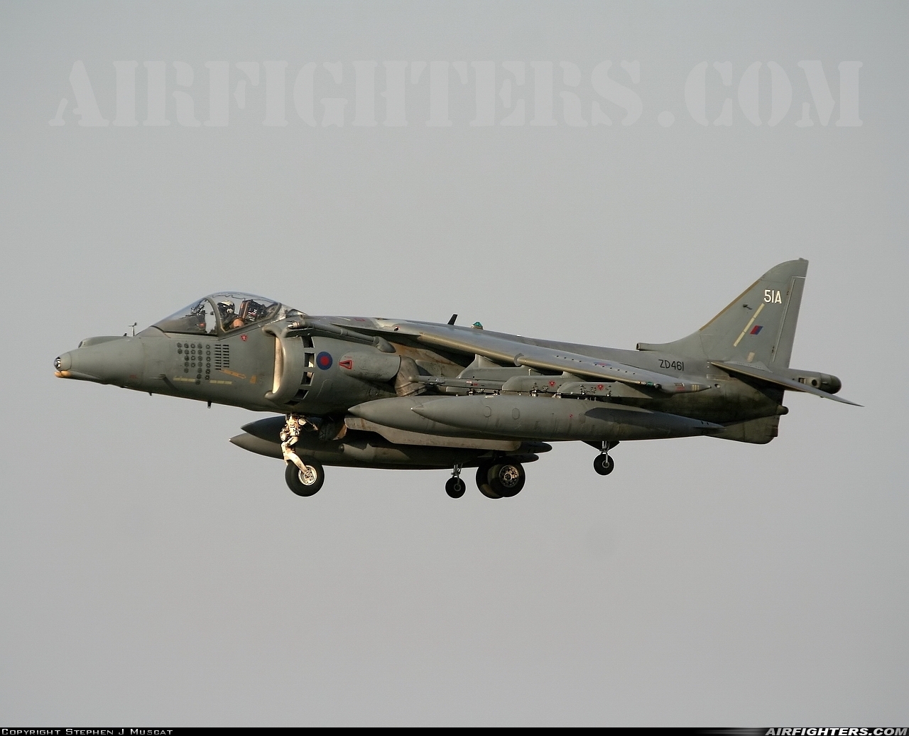 UK - Air Force British Aerospace Harrier GR.9 ZD461 at Luqa - Malta International (MLA / LMML), Malta