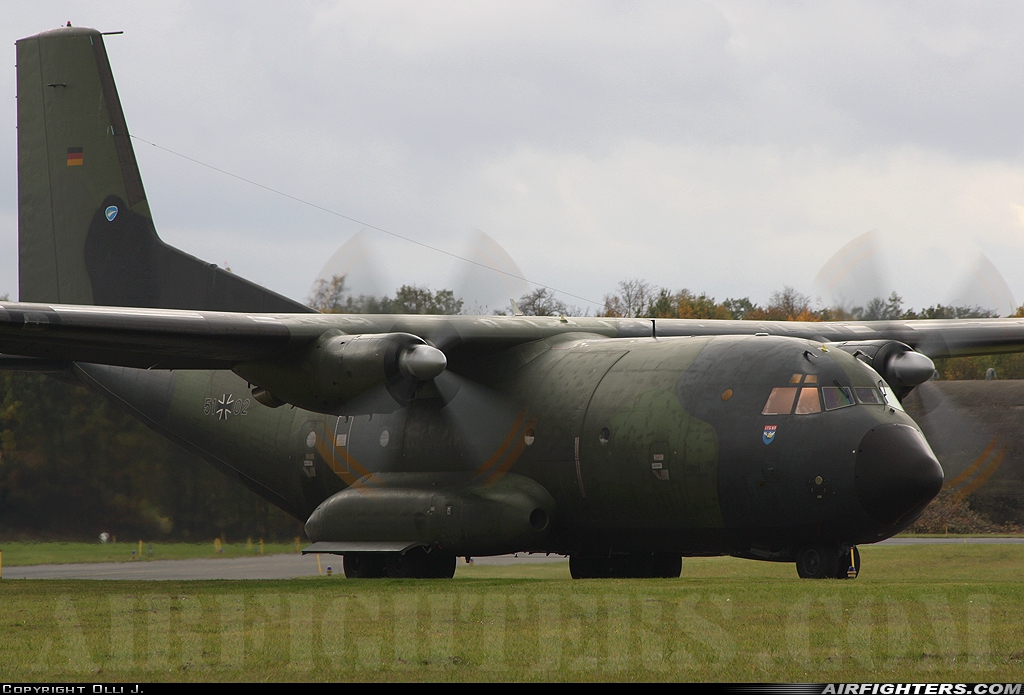 Germany - Air Force Transport Allianz C-160D 51+02 at Norvenich (ETNN), Germany