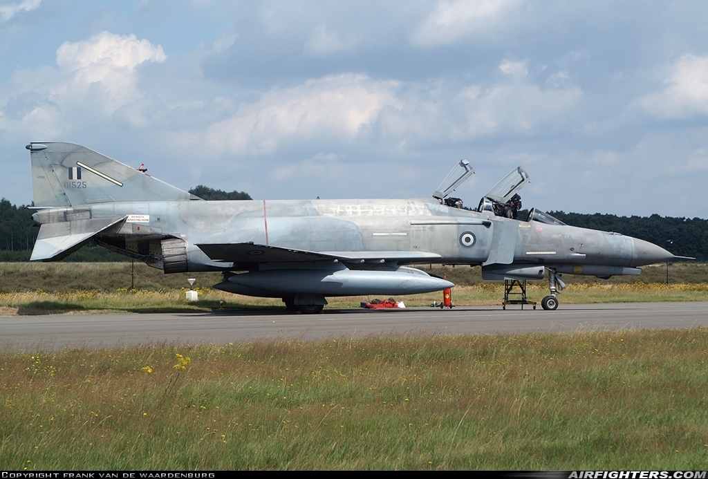 Greece - Air Force McDonnell Douglas F-4E AUP Phantom II 01525 at Kleine Brogel (EBBL), Belgium