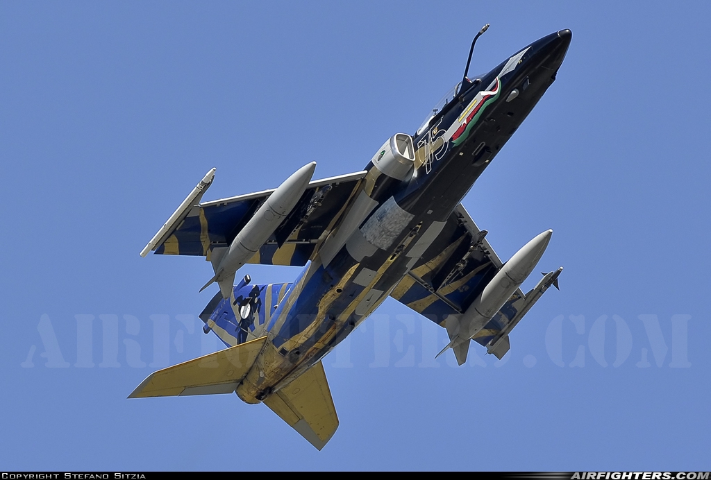 Italy - Air Force AMX International AMX MM7115 at Decimomannu - (DCI / LIED), Italy