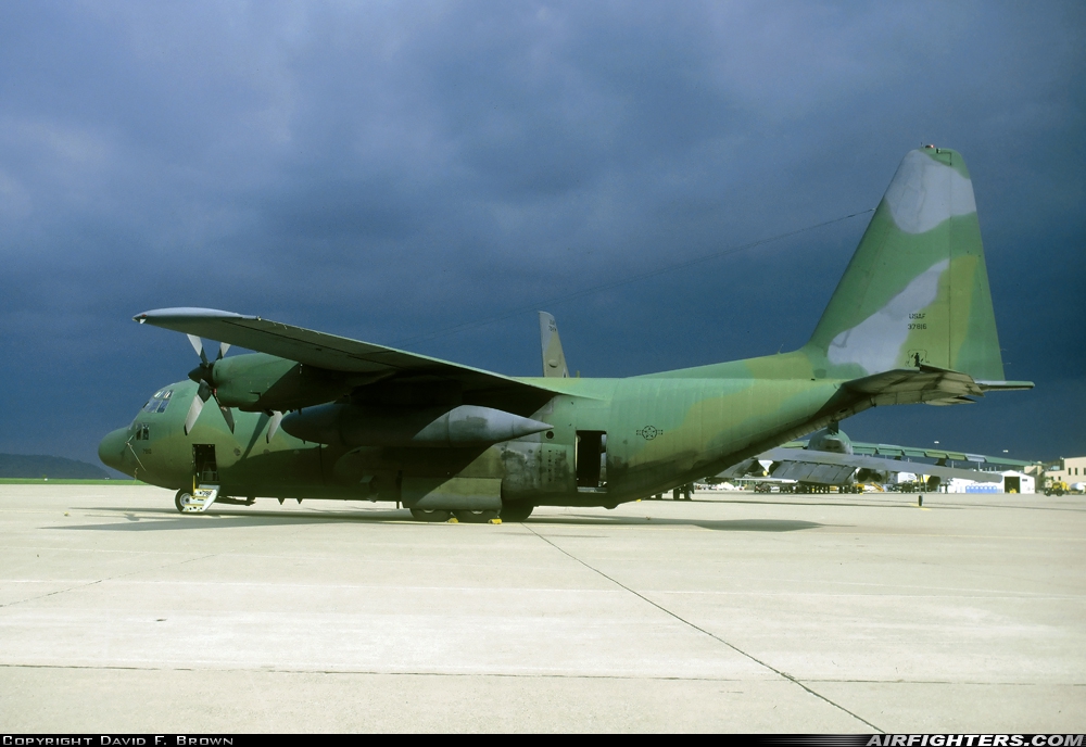 USA - Air Force Lockheed EC-130E Hercules (L-382) 63-7816 at Harrisburg - Int / Middletown (MDT / KMDT), USA