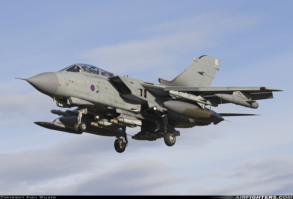 UK - Air Force Panavia Tornado GR4 ZD849 at Lossiemouth (LMO / EGQS), UK