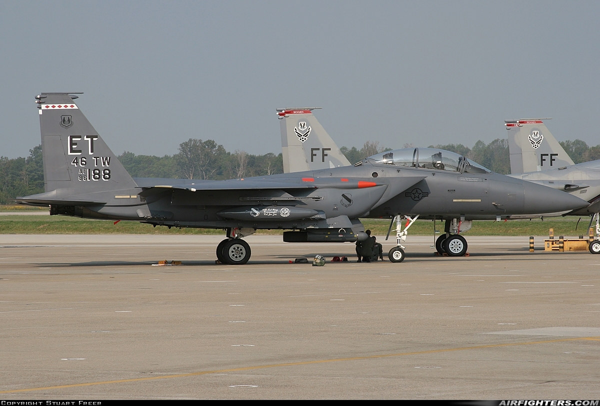 USA - Air Force McDonnell Douglas F-15E Strike Eagle 86-0188 at Virginia Beach - Oceana NAS / Apollo Soucek Field (NTU / KNTU), USA