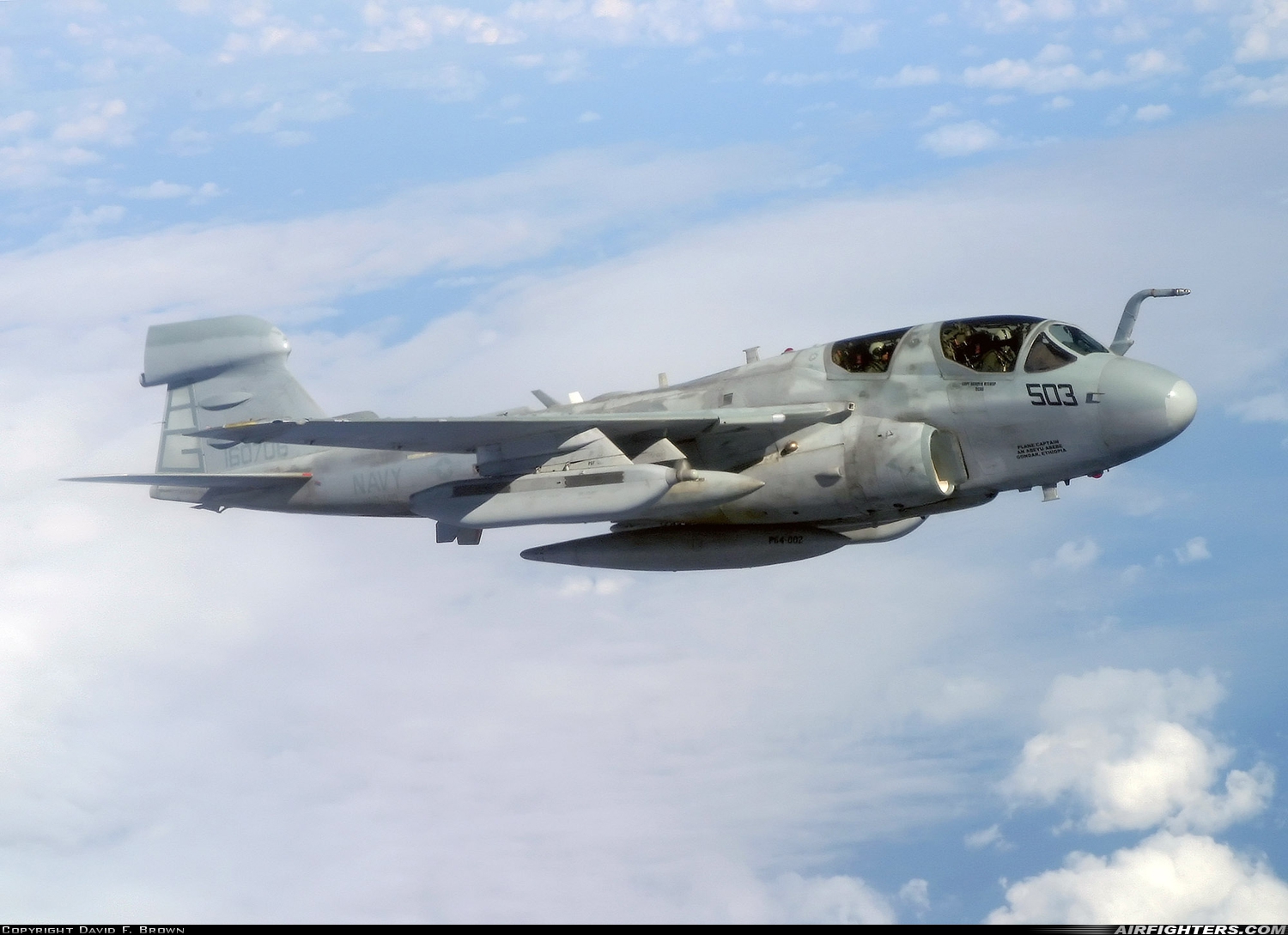 USA - Navy Grumman EA-6B Prowler (G-128) 160706 at In Flight, USA