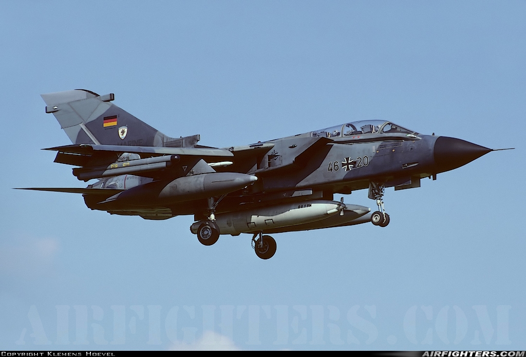 Germany - Navy Panavia Tornado IDS 46+20 at Eggebek (ETME), Germany