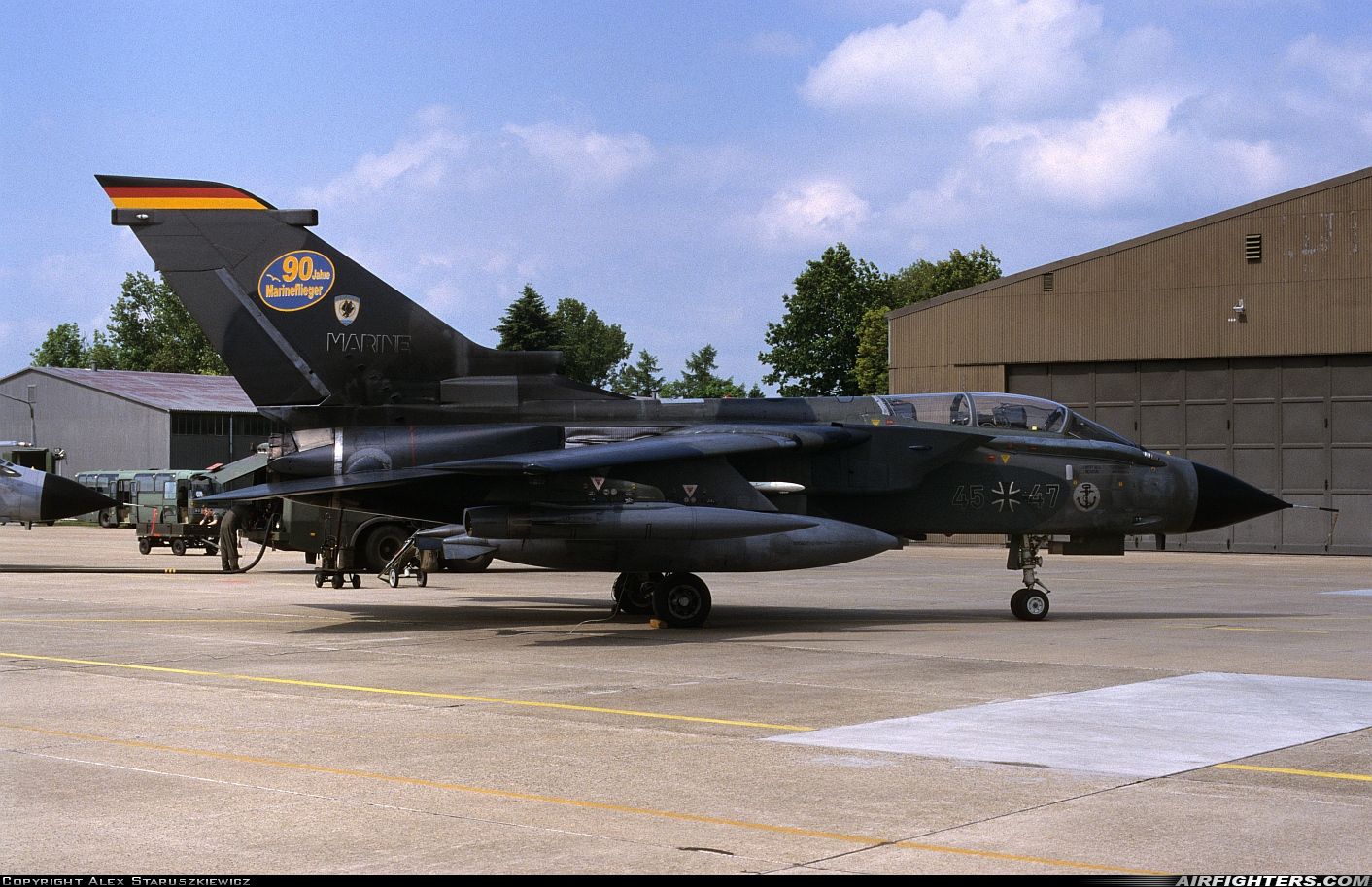 Germany - Navy Panavia Tornado IDS 45+47 at Buchel (ETSB), Germany
