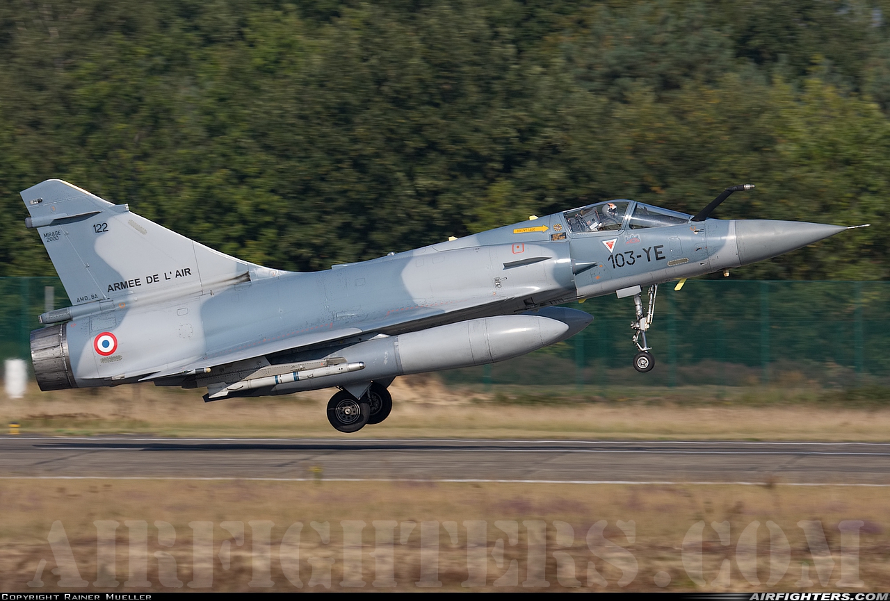 France - Air Force Dassault Mirage 2000C 122 at , 