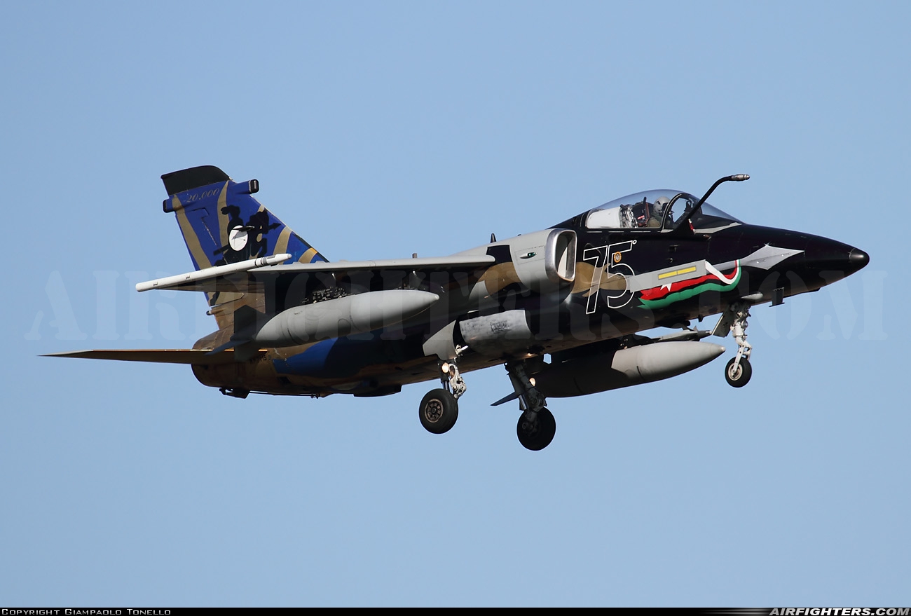 Italy - Air Force AMX International AMX  ACOL MM7115 at Decimomannu - (DCI / LIED), Italy