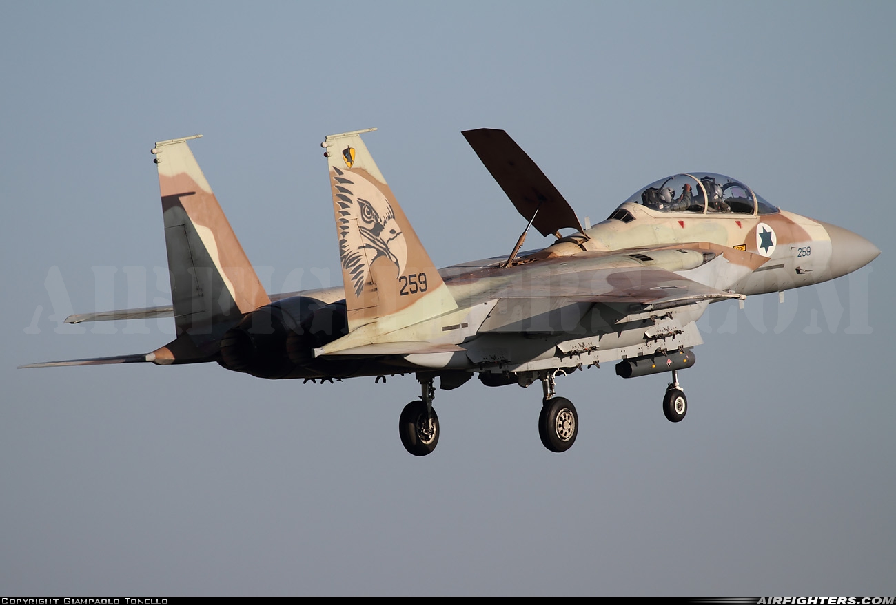 Israel - Air Force McDonnell Douglas F-15I Ra'am 259 at Decimomannu - (DCI / LIED), Italy