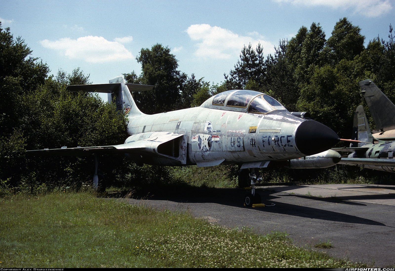 USA - Air Force McDonnell F-101F Voodoo 57-0386 at Ramstein (- Landstuhl) (RMS / ETAR), Germany