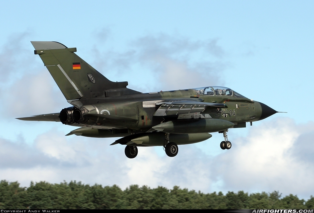 Germany - Air Force Panavia Tornado IDS 45+94 at Lossiemouth (LMO / EGQS), UK