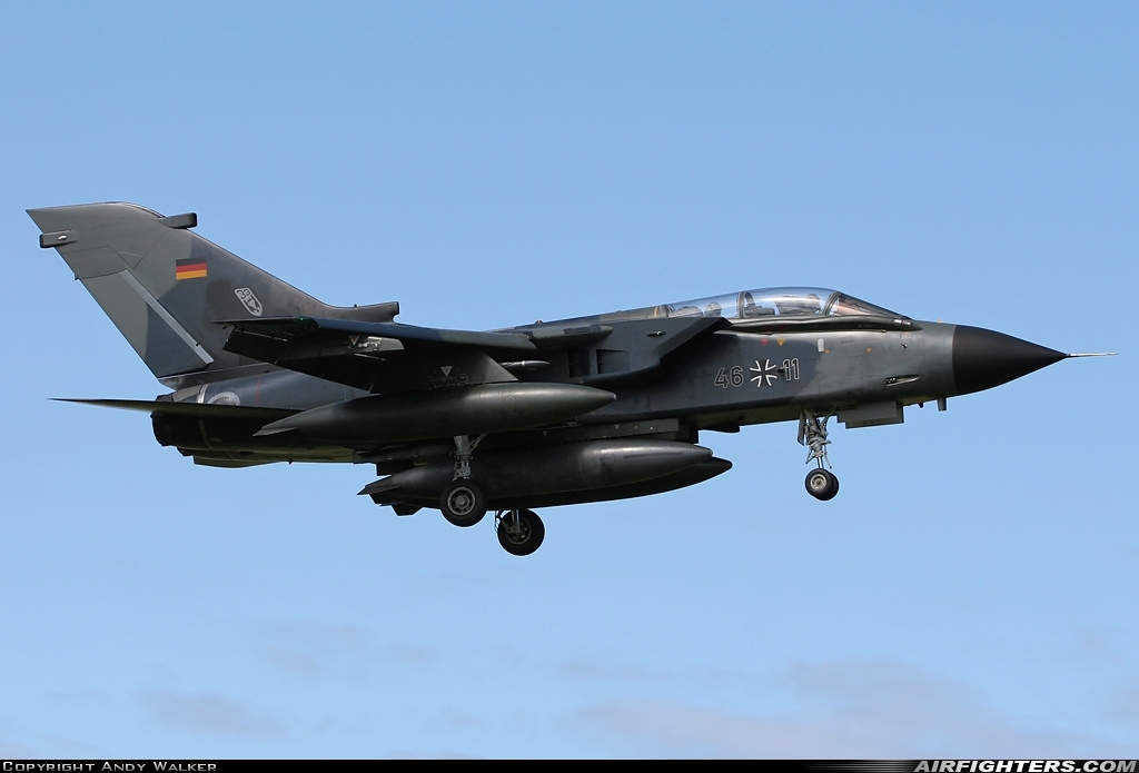Germany - Air Force Panavia Tornado IDS 46+11 at Lossiemouth (LMO / EGQS), UK