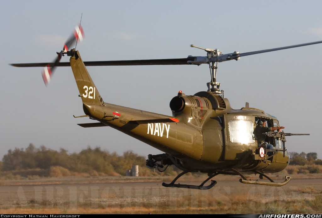 Private Bell UH-1B Iroquois (204) N832M at Palm Springs / Thermal - Jacqueline Cochran Regional Airport (TRM), USA