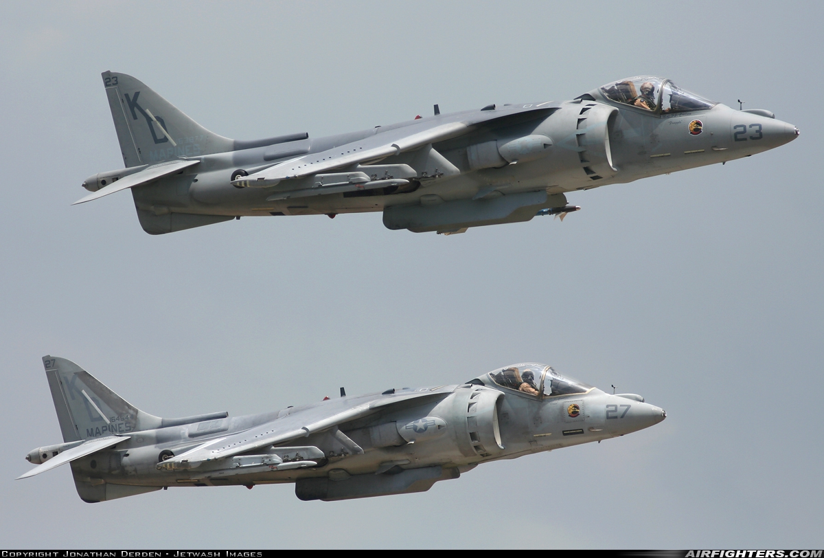 USA - Marines McDonnell Douglas AV-8B Harrier II 163877 at Fort Worth - NAS JRB / Carswell Field (AFB) (NFW / KFWH), USA