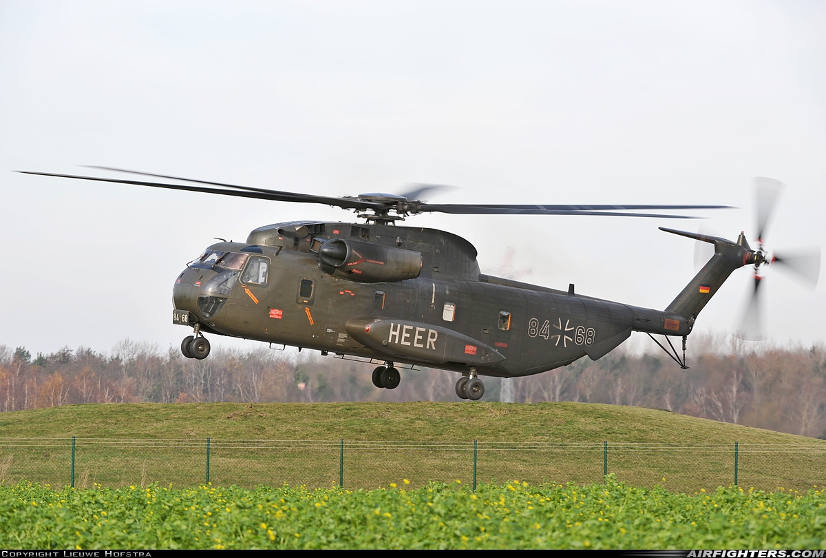 Germany - Army Sikorsky CH-53G (S-65) 84+68 at Rheine-Bentlage (ETHE), Germany