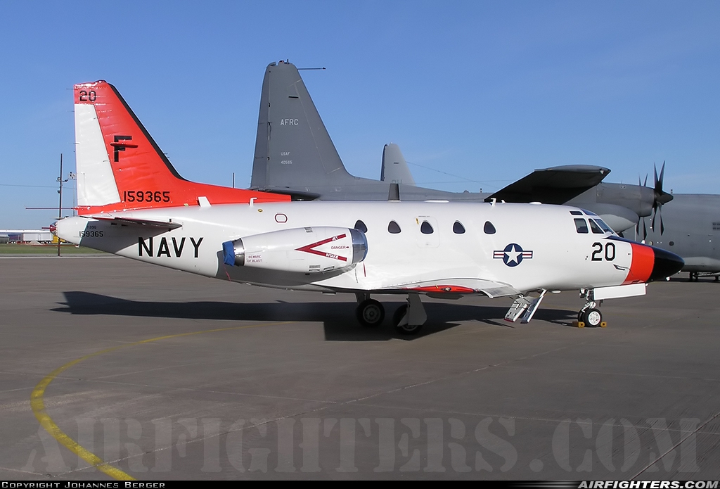 USA - Navy North American CT-39G Sabreliner 159365 at Fort Worth - NAS JRB / Carswell Field (AFB) (NFW / KFWH), USA
