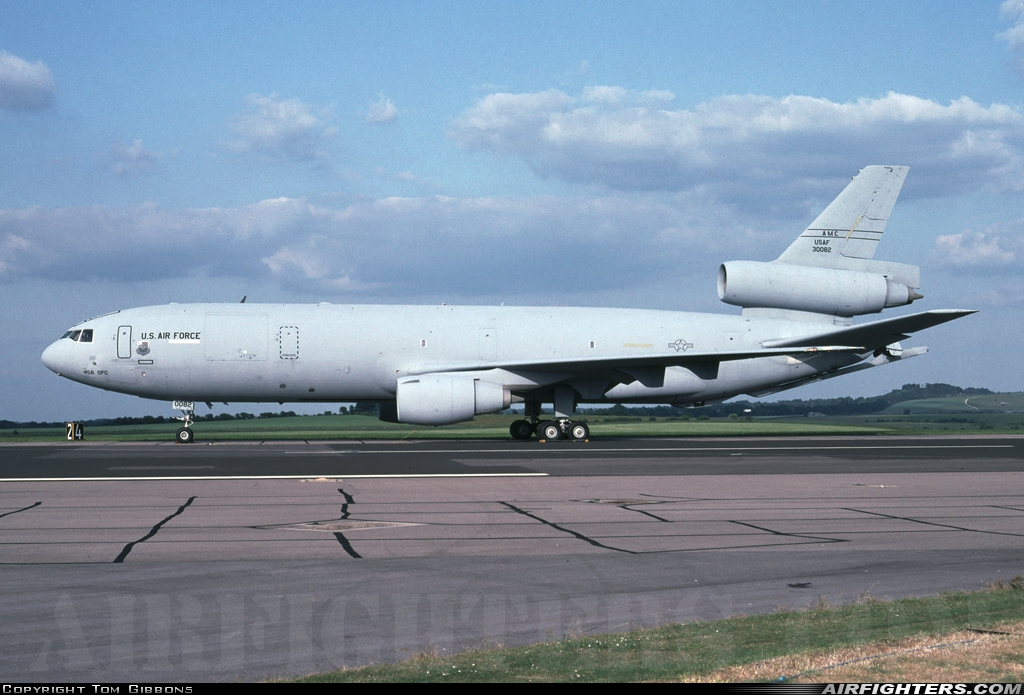 USA - Air Force McDonnell Douglas KC-10A Extender (DC-10-30CF) 83-0082 at Boscombe Down (EGDM), UK