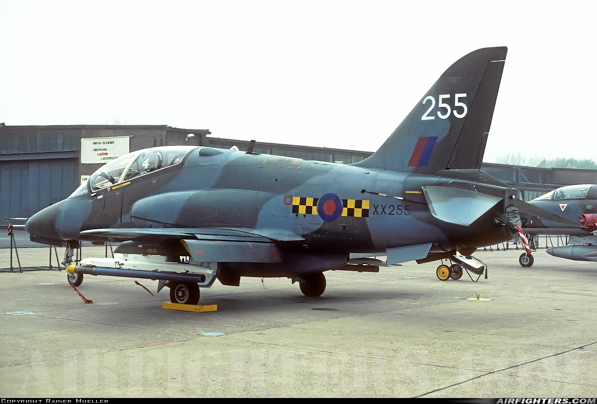 UK - Air Force British Aerospace Hawk T.1A XX255 at Oldenburg (EDNO), Germany