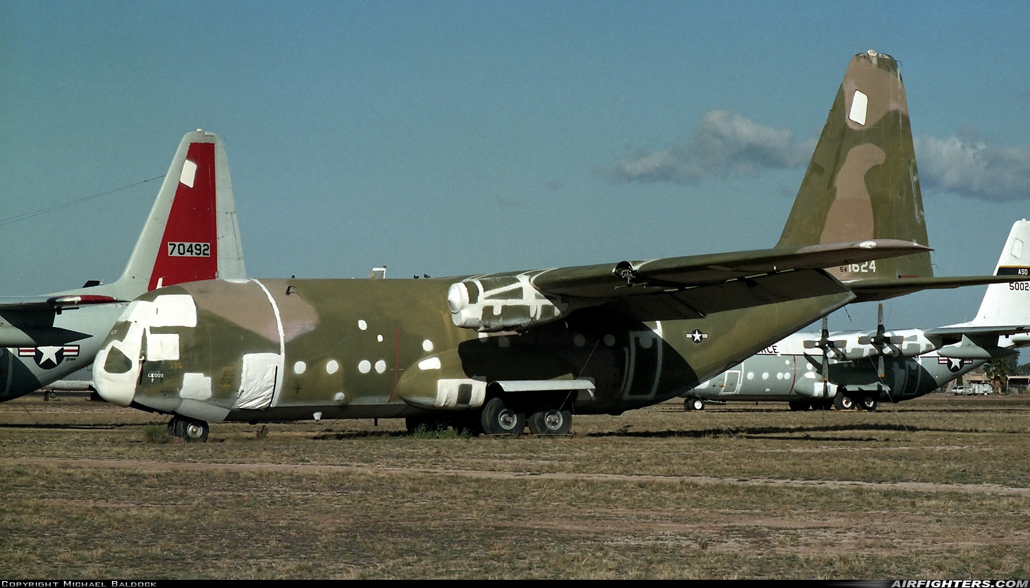 USA - Air Force Lockheed C-130A Hercules (L-182) 54-1624 at Tucson - Davis-Monthan AFB (DMA / KDMA), USA