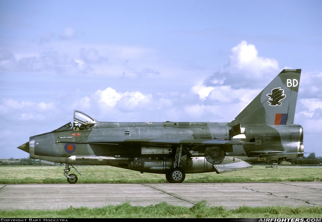 UK - Air Force English Electric Lightning F6 XS898 at Leeuwarden (LWR / EHLW), Netherlands