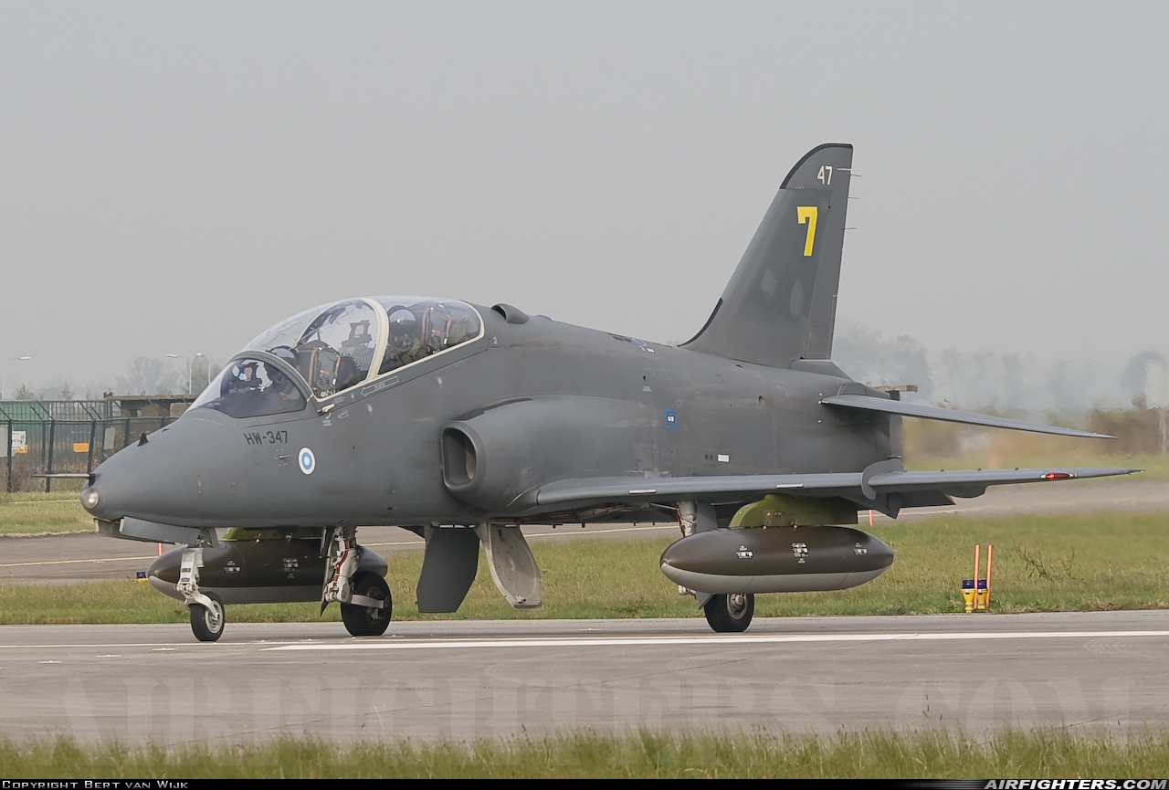 Finland - Air Force British Aerospace Hawk Mk.51 HW-347 at Leeuwarden (LWR / EHLW), Netherlands