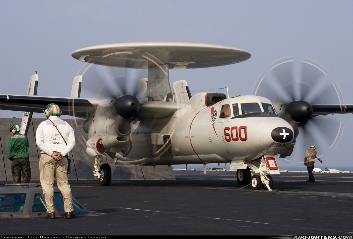 USA - Navy Grumman E-2C Hawkeye 164483 at Off-Airport - Persian Gulf, International Airspace
