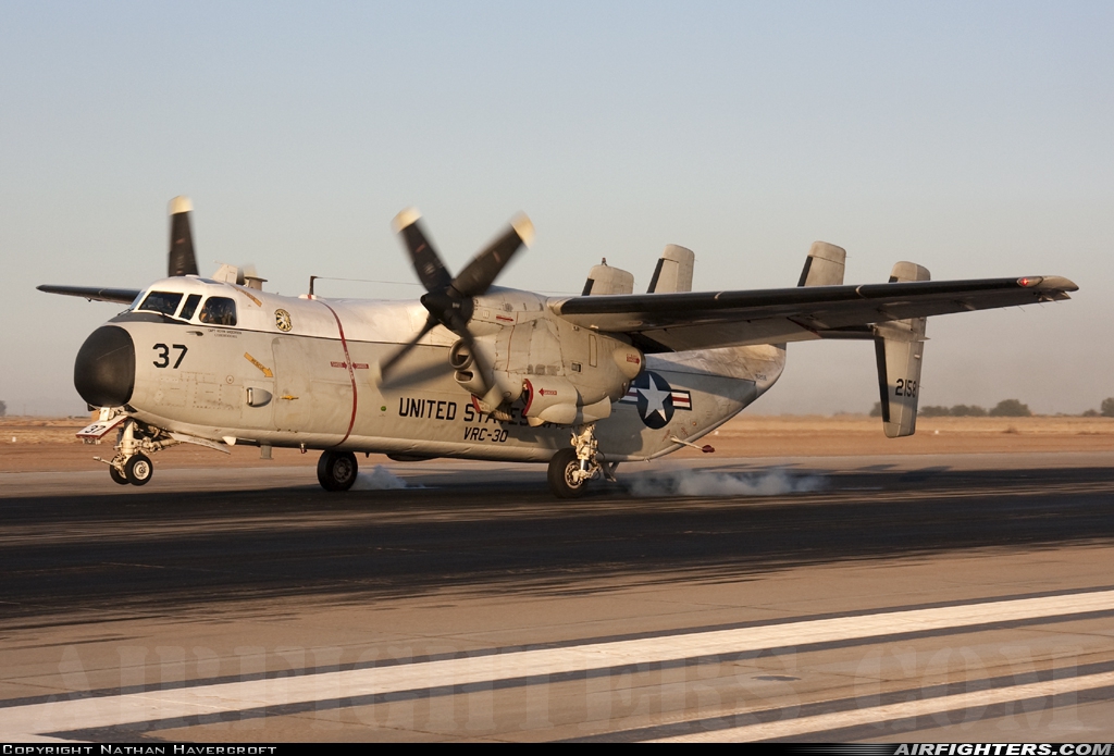USA - Navy Grumman C-2A Greyhound 162158 at El Centro - NAF (NJK / KNJK), USA
