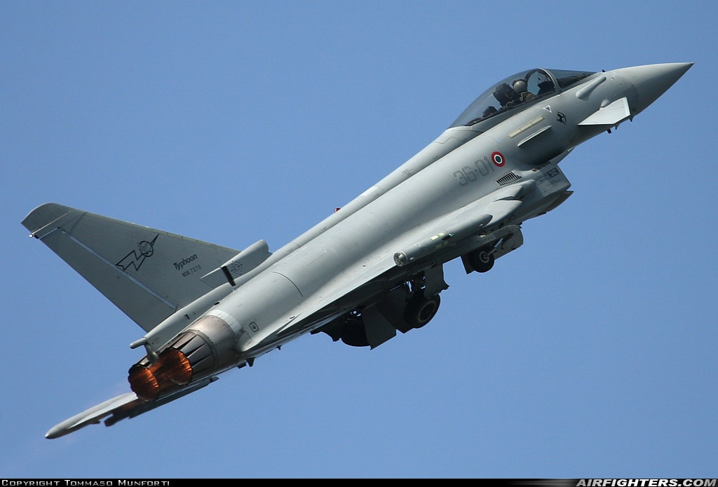 Italy - Air Force Eurofighter F-2000A Typhoon (EF-2000S) MM7270 at Cameri (LIMN), Italy