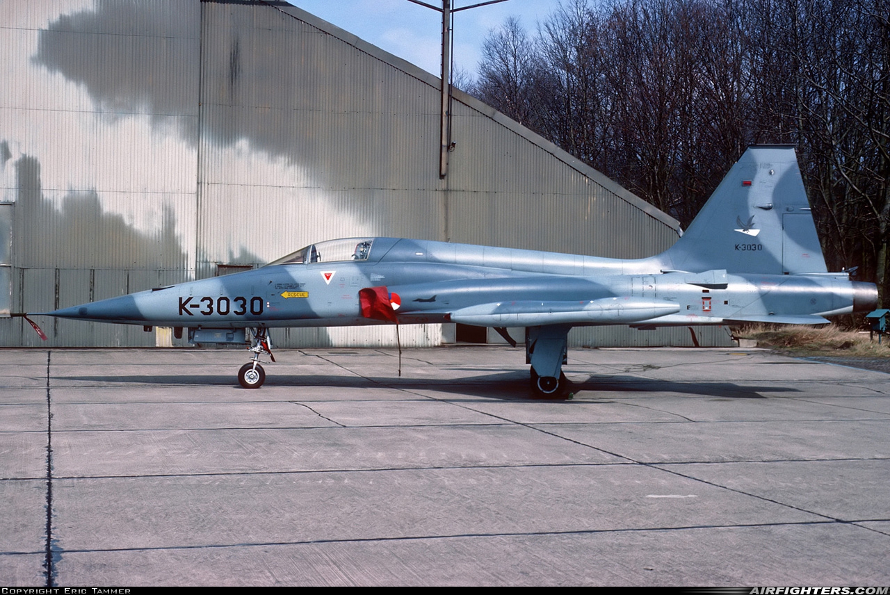Netherlands - Air Force Canadair NF-5A (CL-226) K-3030 at Enschede - Twenthe (ENS / EHTW), Netherlands