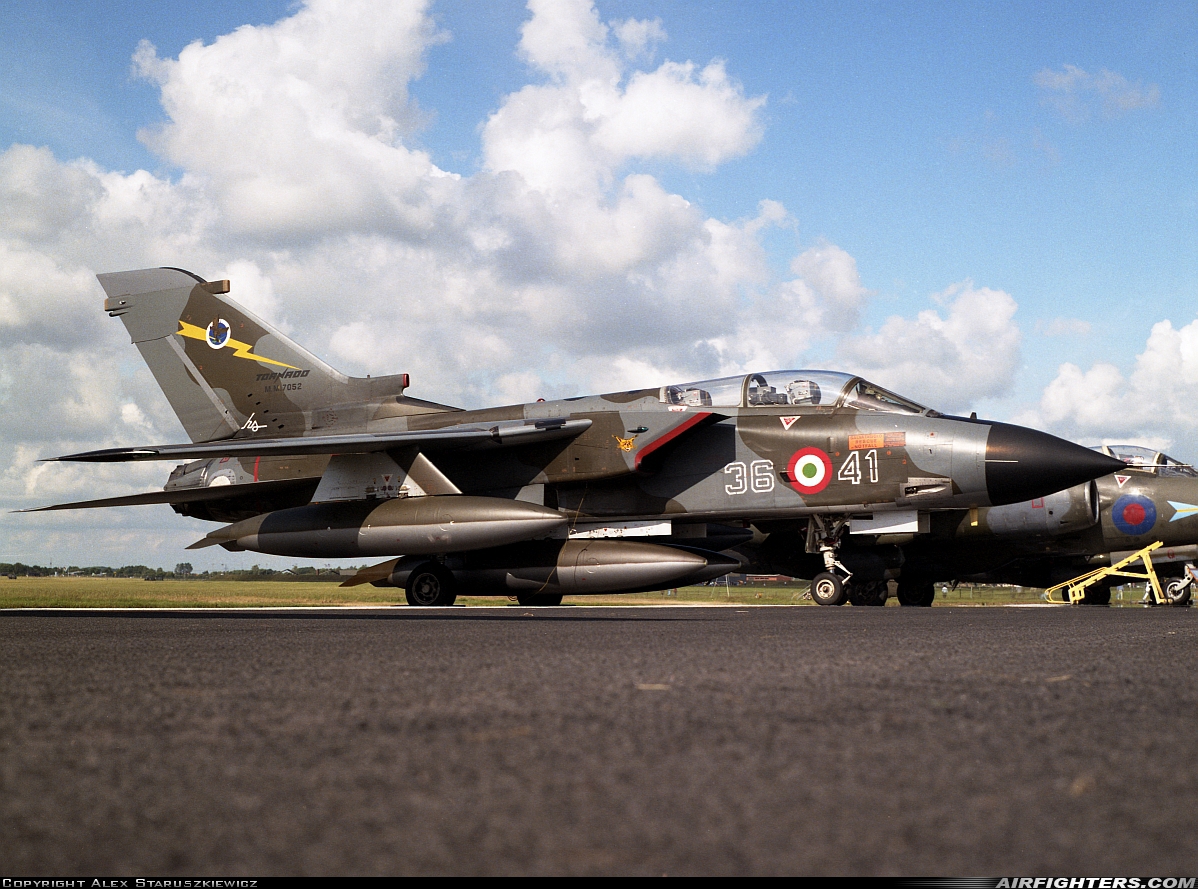 Italy - Air Force Panavia Tornado IDS MM7052 at Schleswig (- Jagel) (WBG / ETNS), Germany