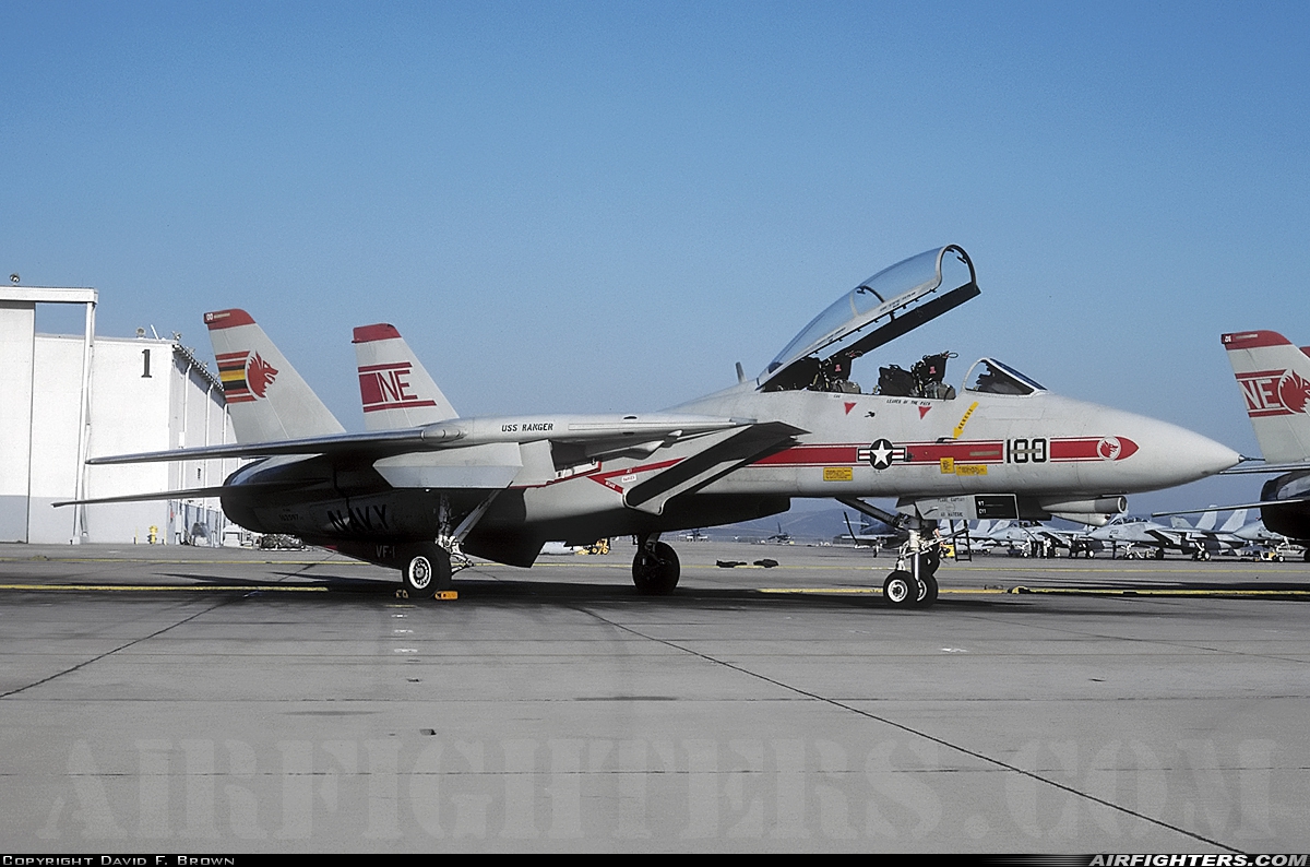 USA - Navy Grumman F-14A Tomcat 162597 at San Diego - Miramar MCAS (NAS) / Mitscher Field (NKX / KNKX), USA