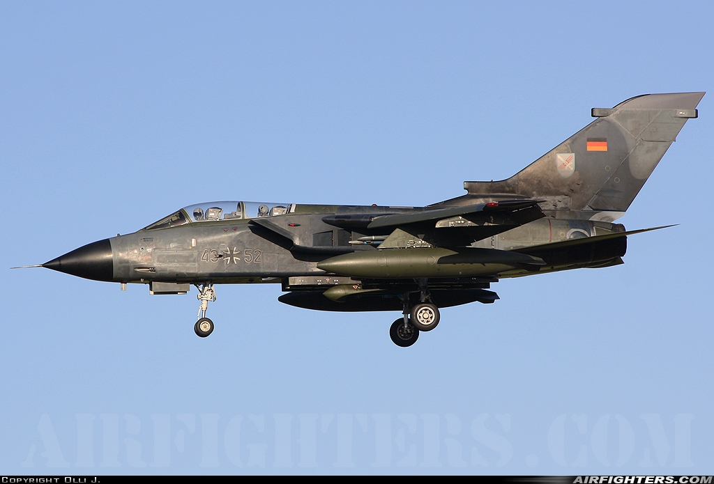 Germany - Air Force Panavia Tornado IDS 43+52 at Norvenich (ETNN), Germany