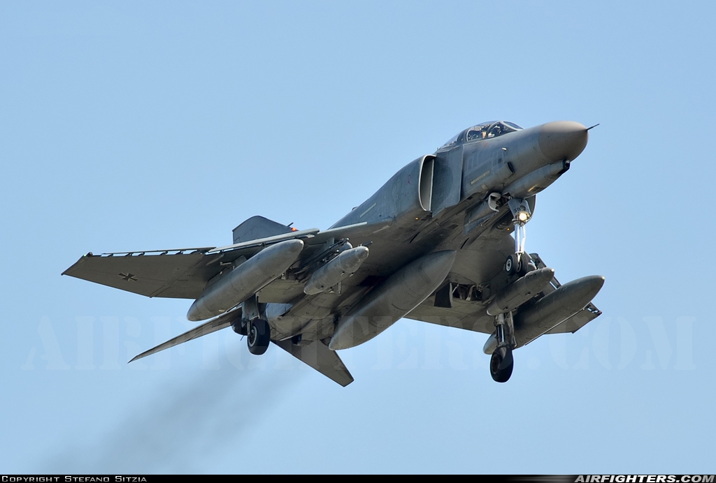 Germany - Air Force McDonnell Douglas F-4F Phantom II 37+36 at Decimomannu - (DCI / LIED), Italy