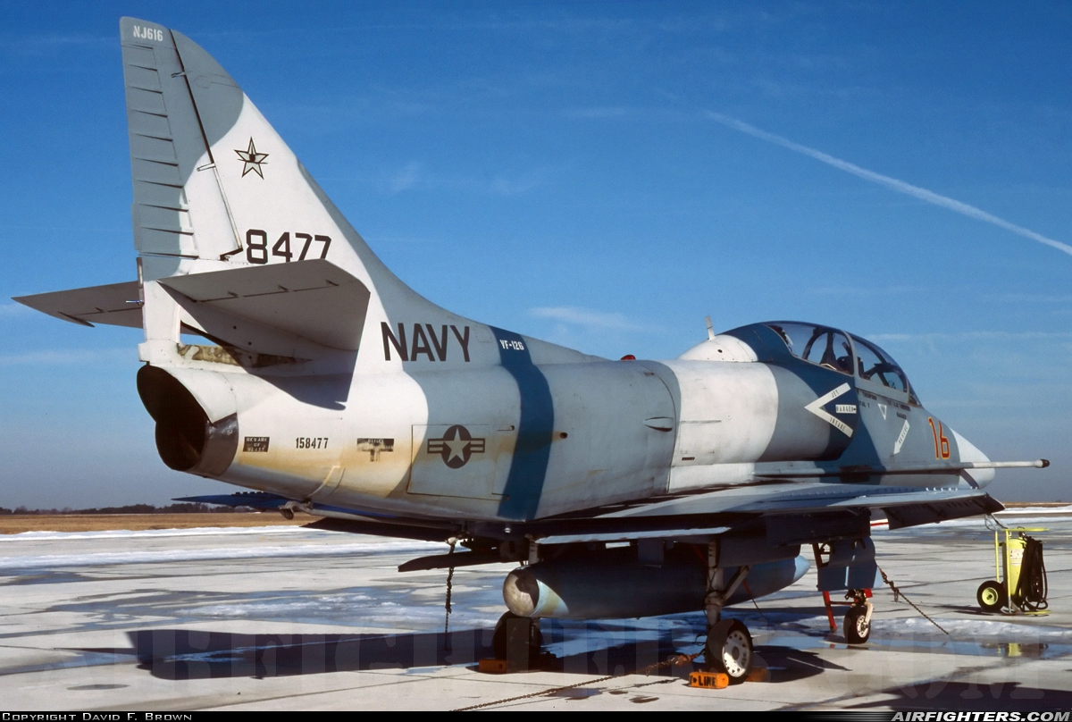USA - Navy Douglas TA-4J Skyhawk 158477 at Camp Springs - Andrews AFB (Washington NAF) (ADW / NSF / KADW), USA