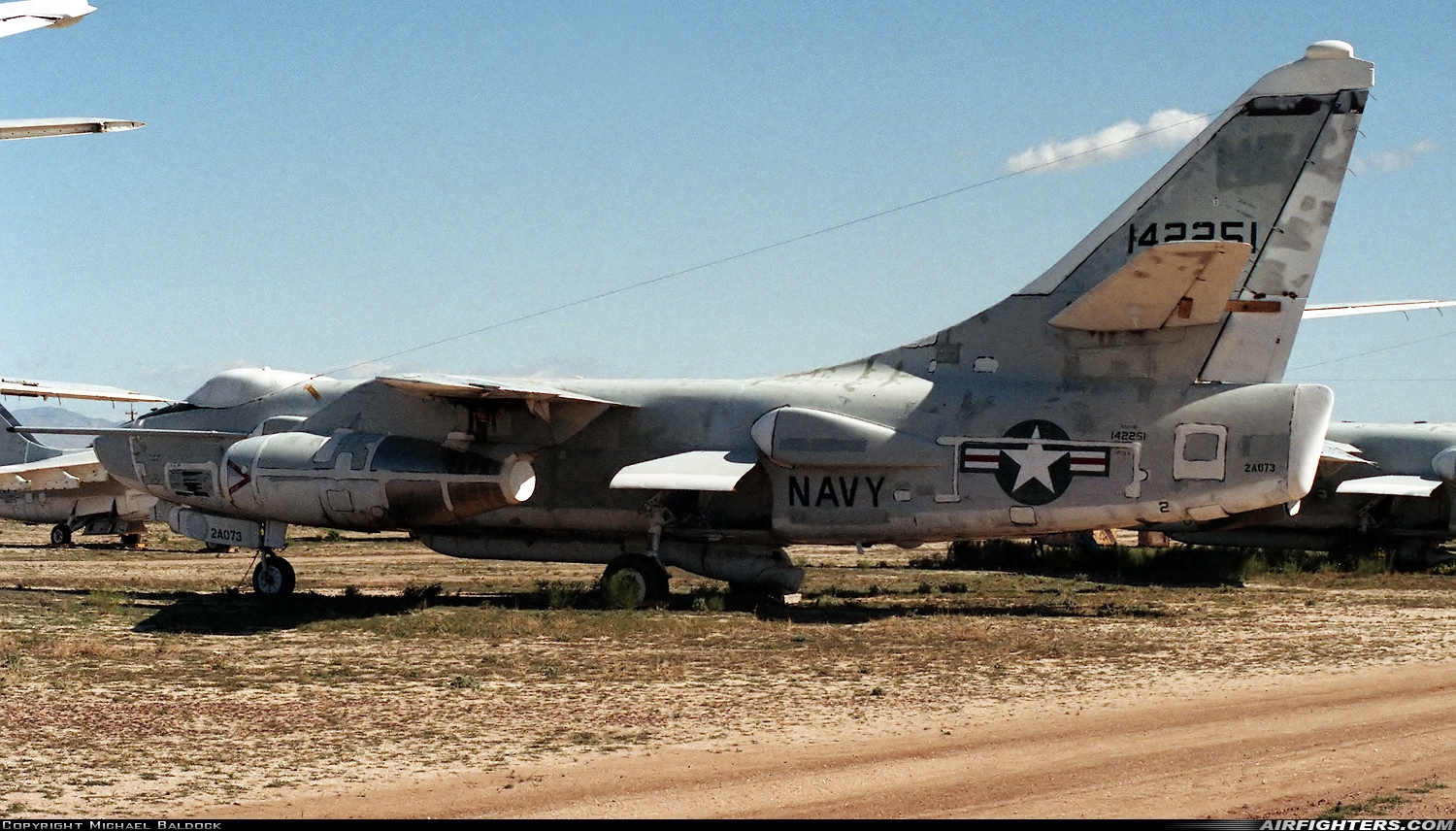 UK - Navy Douglas EKA-3B Skywarrior 142251 at Tucson - Davis-Monthan AFB (DMA / KDMA), USA