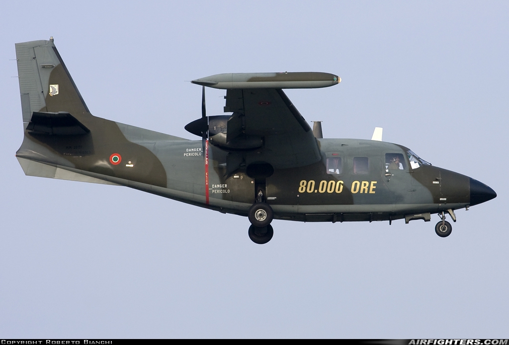 Italy - Air Force Piaggio P-166DL-3 MM25156 at Verona - Villafranca (Valerio Catullo) (VRN / LIPX), Italy