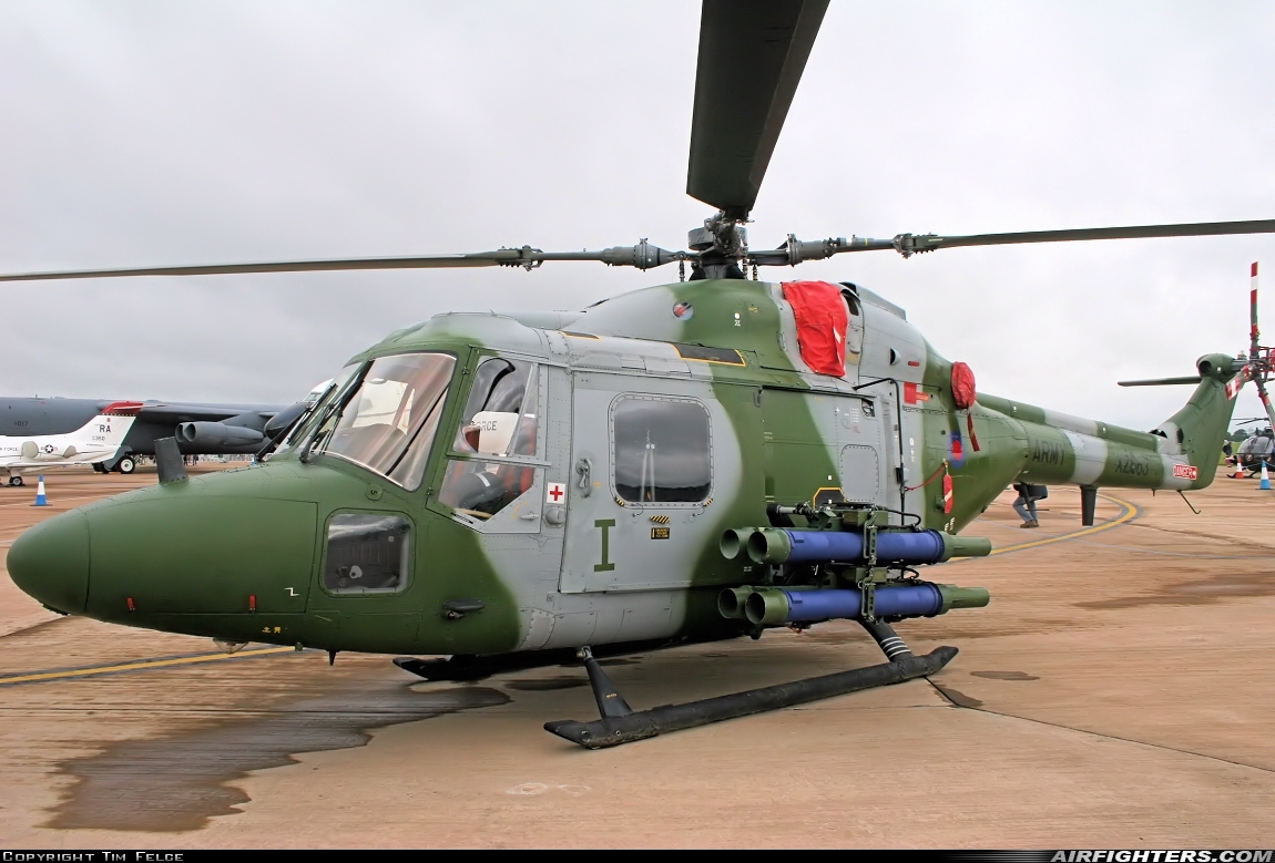UK - Army Westland WG-13 Lynx AH7 XZ663 at Fairford (FFD / EGVA), UK