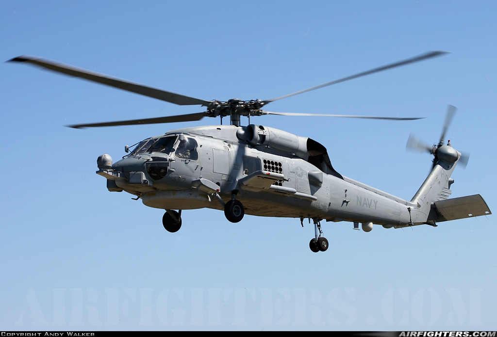 USA - Navy Sikorsky SH-60B Seahawk (S-70B-1) 165108 at Off-Airport - Garvie Island/Cape Wrath, UK