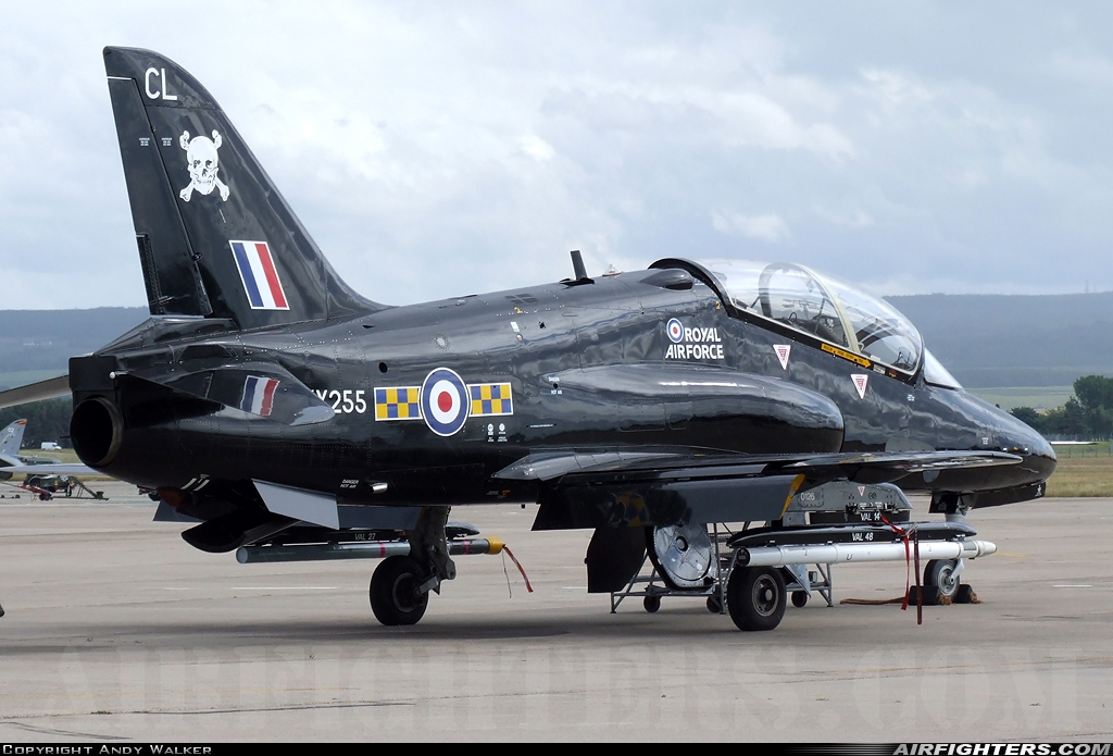UK - Air Force British Aerospace Hawk T.1A XX255 at Kinloss (FSS / EGQK), UK