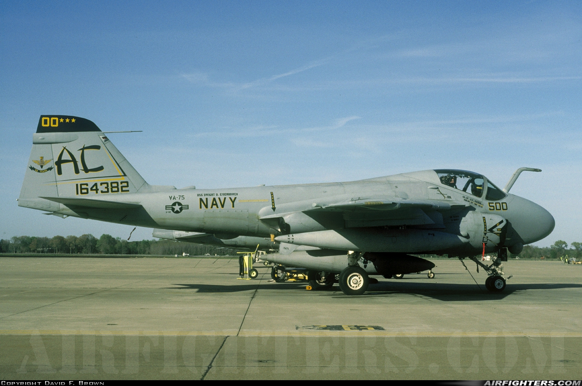 USA - Navy Grumman A-6E Intruder (G-128) 164382 at Virginia Beach - Oceana NAS / Apollo Soucek Field (NTU / KNTU), USA