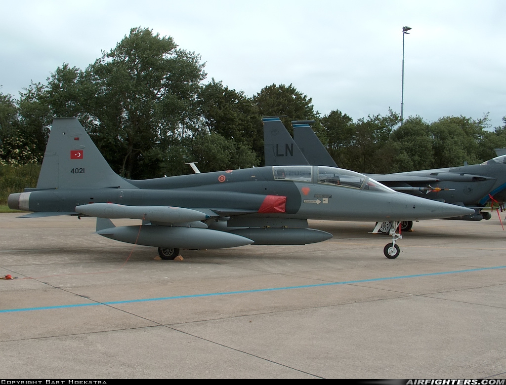 Türkiye - Air Force Canadair NF-5B (CL-226) 71-4021 at Leeuwarden (LWR / EHLW), Netherlands
