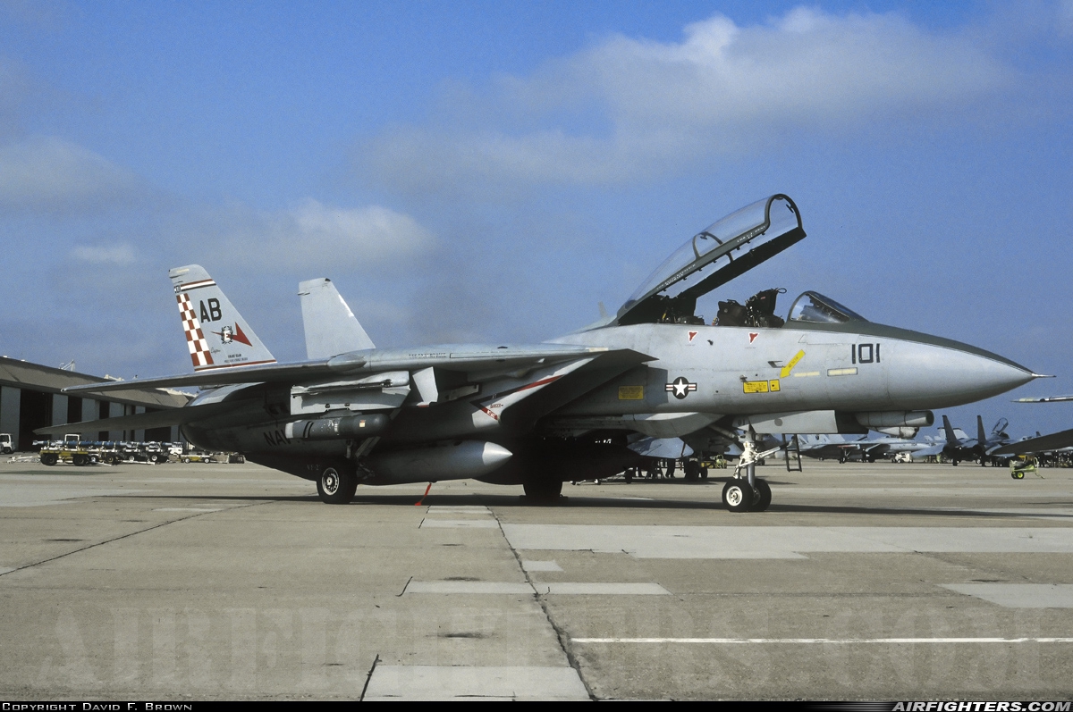 USA - Navy Grumman F-14A Tomcat 161603 at Virginia Beach - Oceana NAS / Apollo Soucek Field (NTU / KNTU), USA