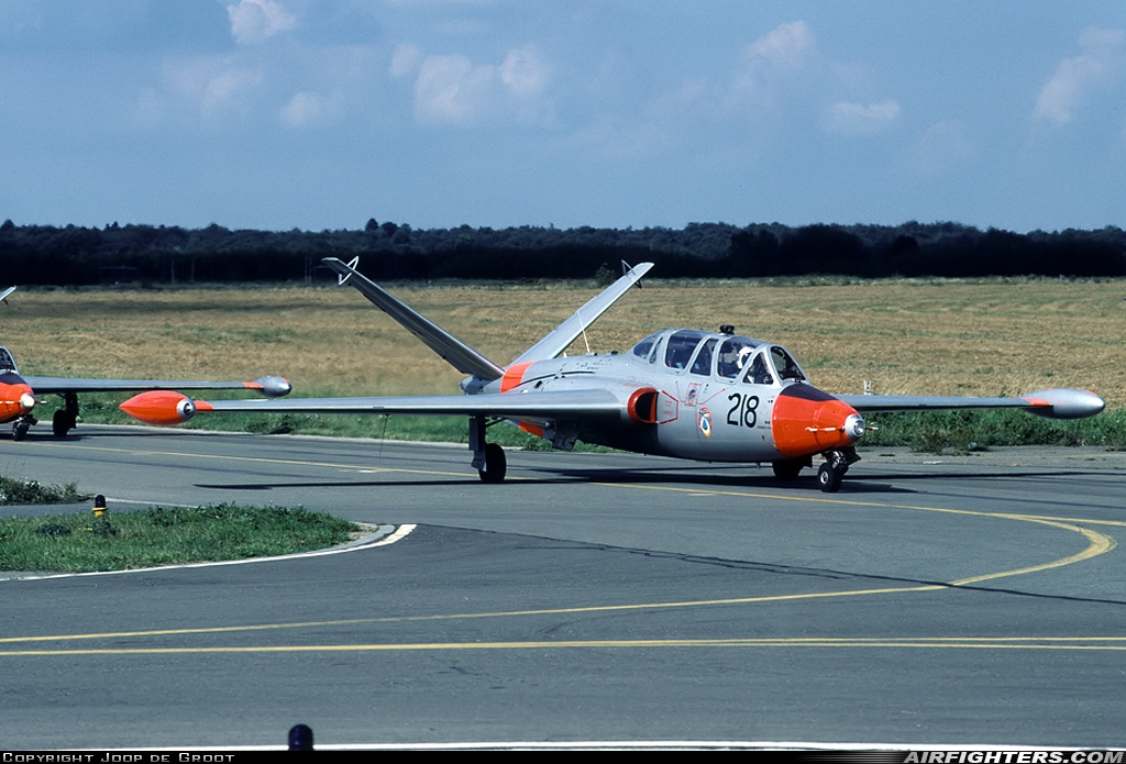 Ireland - Air Force Fouga CM-170 Magister 218 at Florennes (EBFS), Belgium