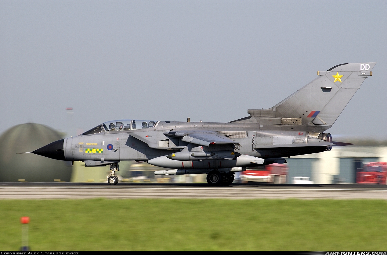 UK - Air Force Panavia Tornado GR4 ZA550 at Lechfeld (ETSL), Germany